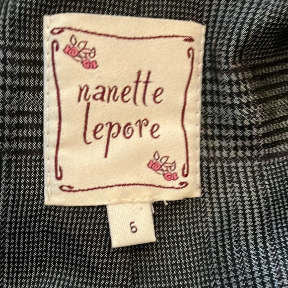 Classic nanette lepore size. 6 wool jacket - Picture 7 of 12